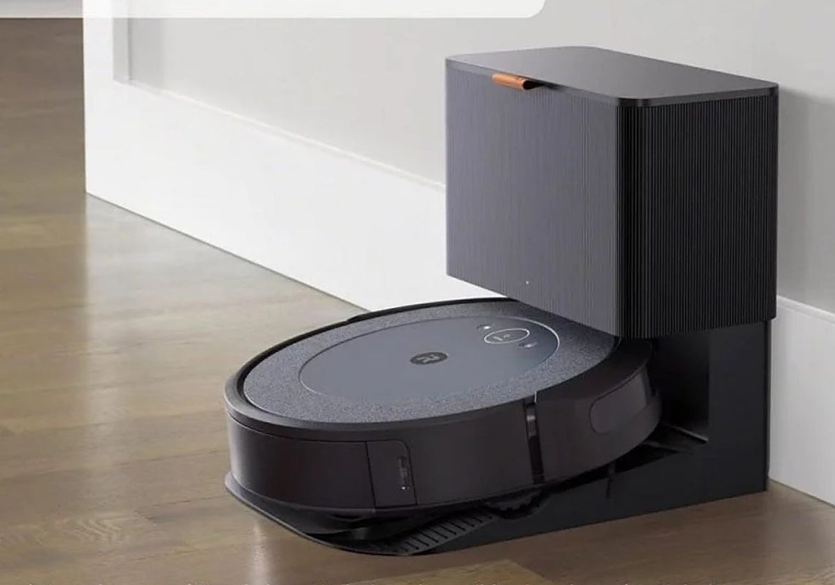 PcComponentes rebaja más de 400€ el robot aspirador 2 en 1 iRobot Roomba Combo i5