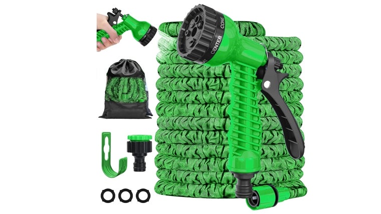 Refresca tu jardín con estas mangueras extensibles al mejor precio