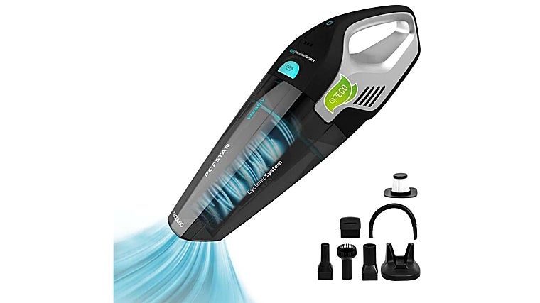 Los aspiradores de mano más vendidos para tu casa o el coche