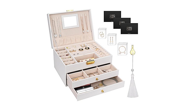 Organiza tus joyas con estos joyeros de gran relación calidad-precio