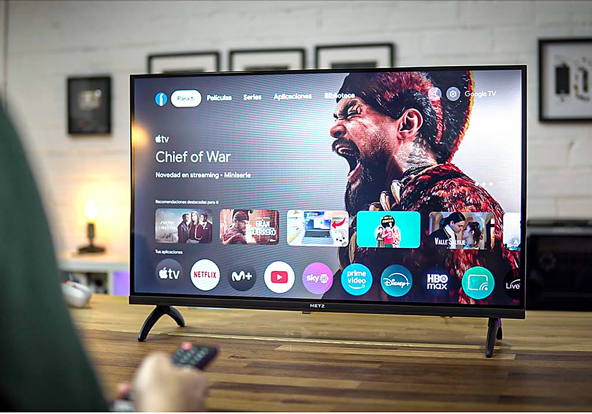 Esta Smart TV de 40" llega con Google TV