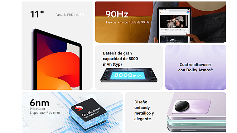 Baja de precio el Xiaomi Redmi Pad SE con más del 30% de descuento