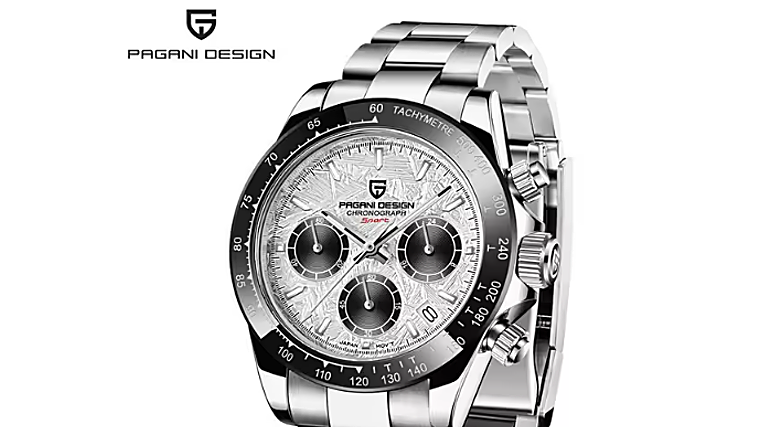 Pagani Design V2, el reloj de acero inoxidable y zafiro que conquista por su diseño y su precio