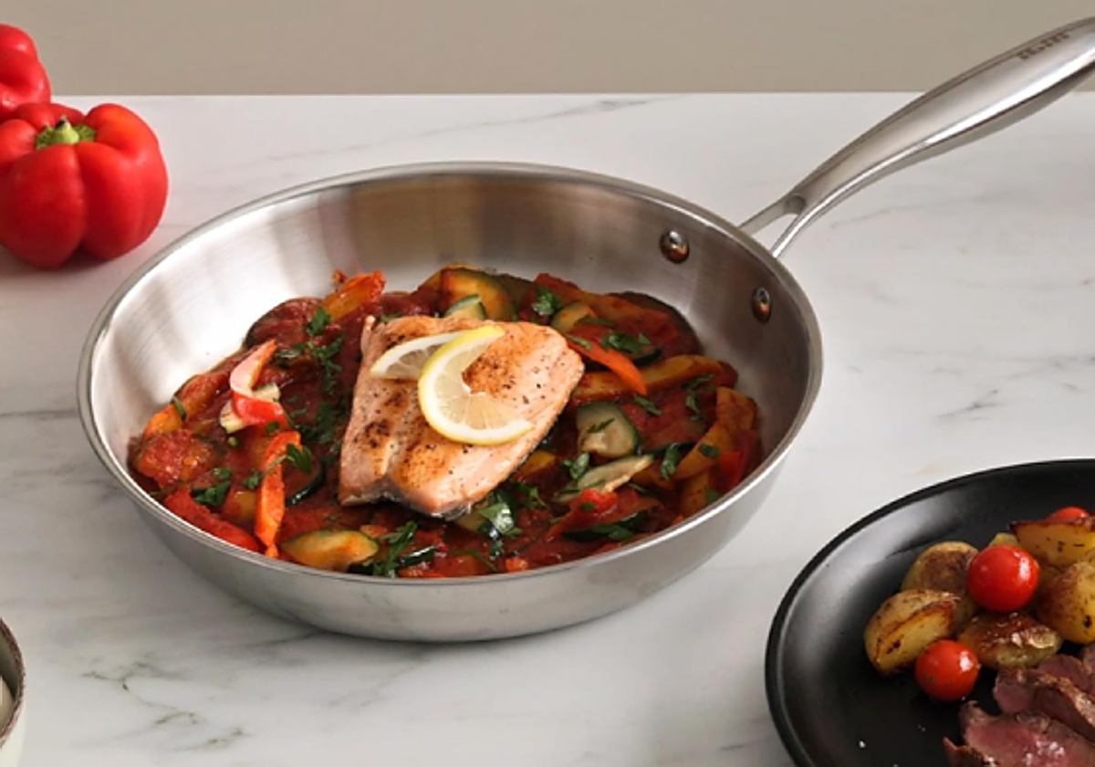 Sartén acero inoxidable Ibili