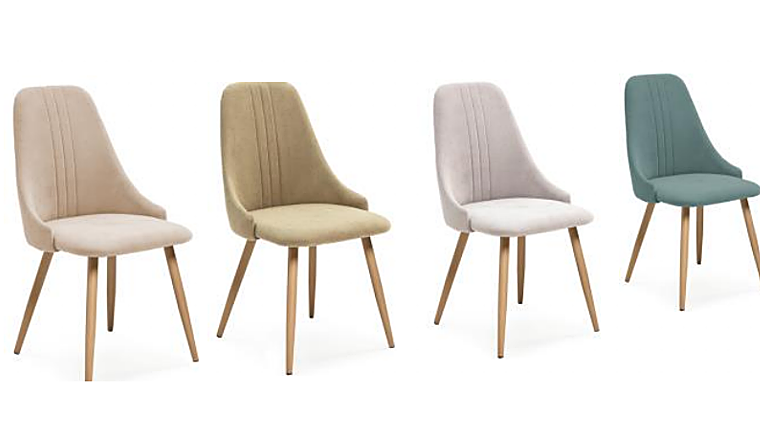 Estas sillas de Conforama triunfan por su diseño y confort: pack de 4 a precio especial