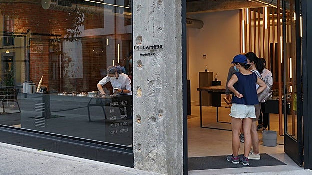 Helado de pistacho, 'buque insignia' de la heladería Le Llamber