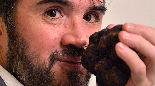 Óscar García, chef de Baluarte (Soria) con una estrella Michelin