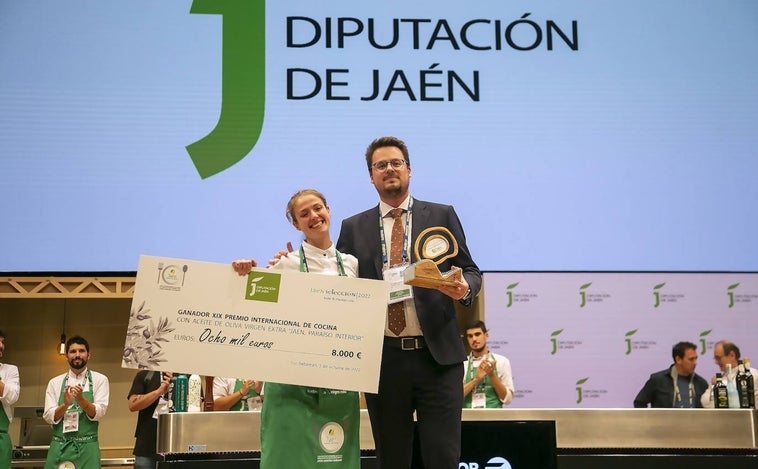 Diana Díaz Garrido, ganadora del premio internacional 'Jaén, Paraíso Interior'