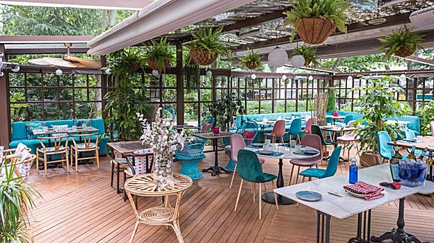 Terraza de La Casa de Cristal