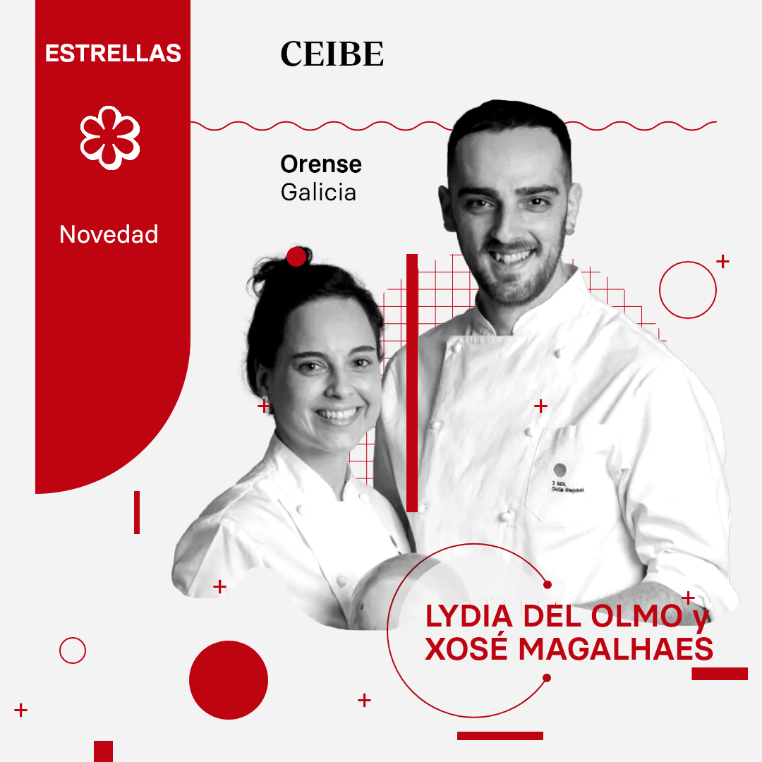 Lydia del Olmo y Xosé Magalhaes logran para su Ceibe (en Orense), su primera estrella Michelin