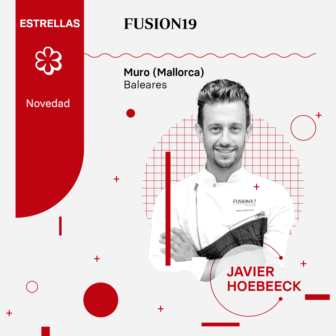 Javier Hoebeeck logra para su Fusion19 (en Muro, Mallorca) la primera estrella Michelin