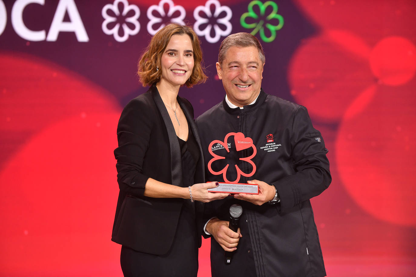 Joan Roca ha recibido el premio especial al chef mentor