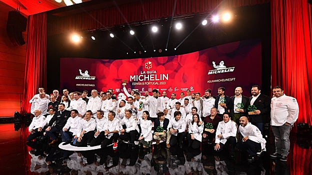 Todos los ganadores de la Gala Michelin 2023