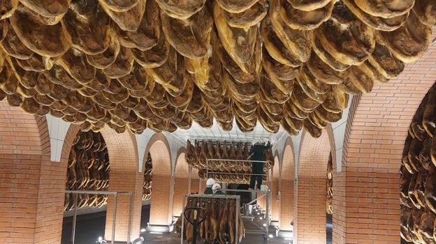 Bodegas de CInco Jotas en Jabugo