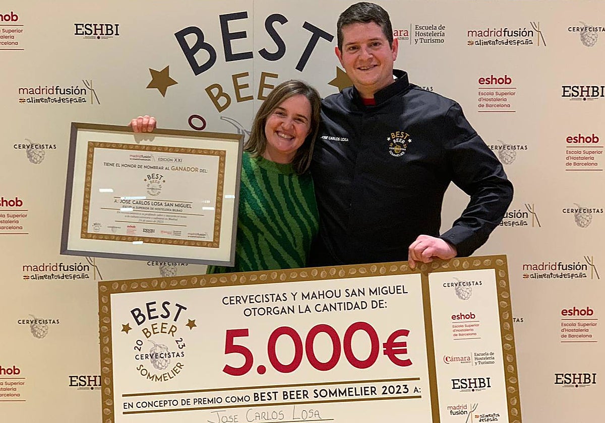Jose Carlos Losa, mejor sumiller cervecero 2022