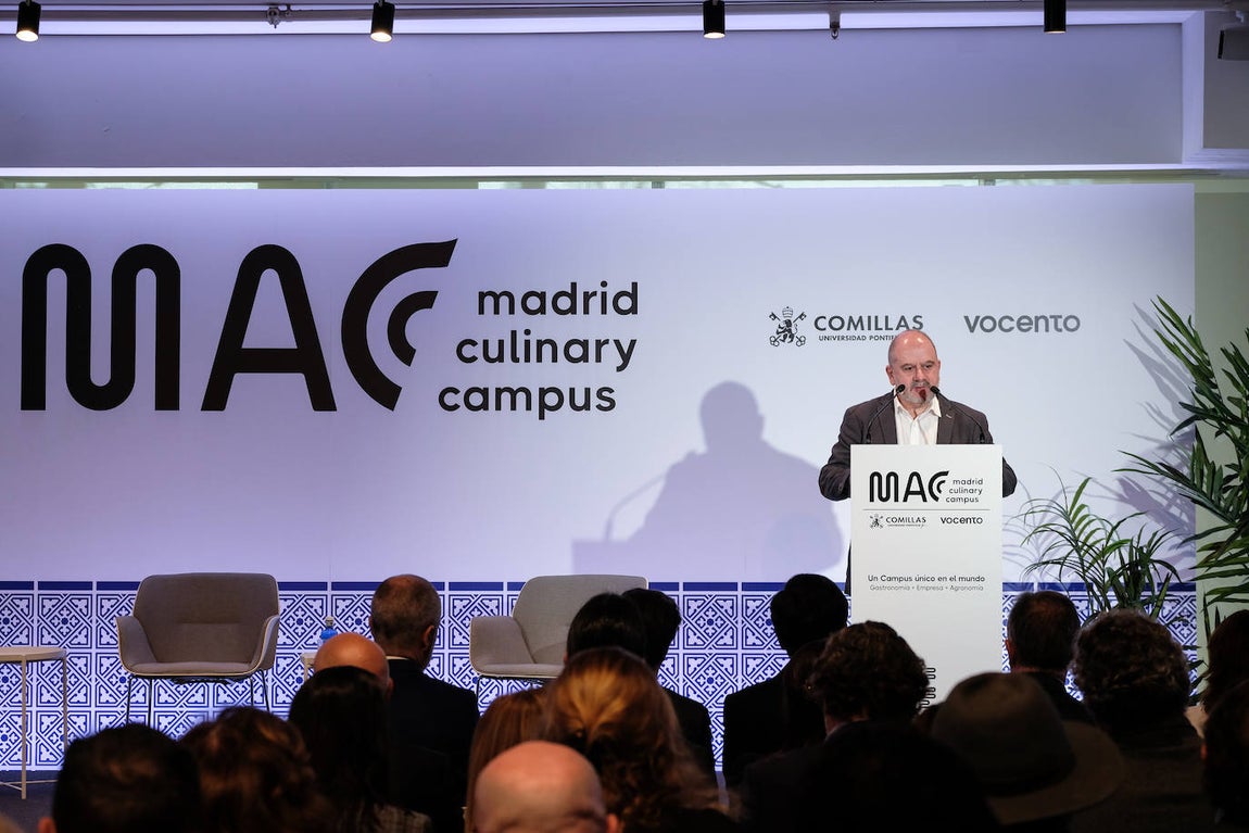 Benjamín Lana, presidente de la división de Gastronomía de Vocento desde la que se ha promovido la creación del nuevo MACC