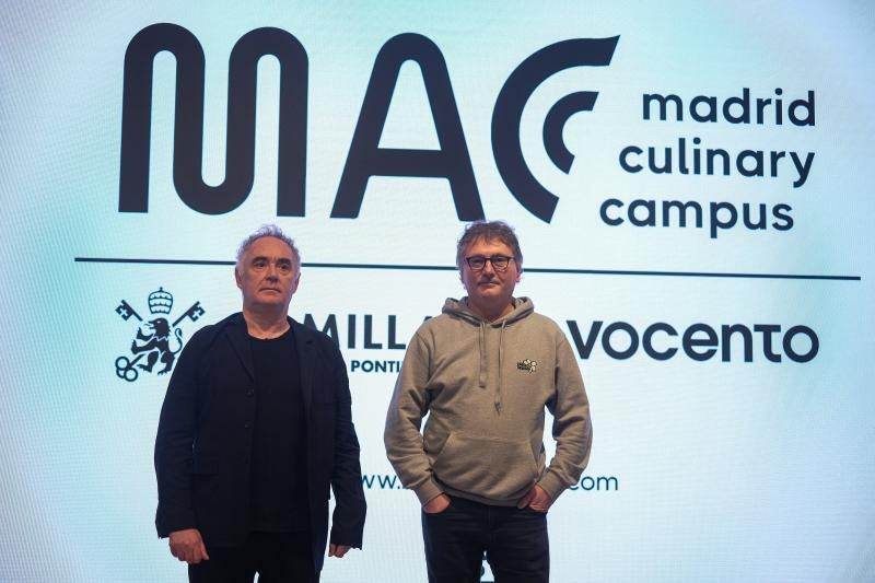 Adriá y Aduriz respaldan el nuevo MACC