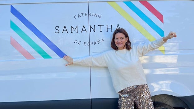 Samantha Vallejo-Nájera lleva 30 años con su empresa de cátering