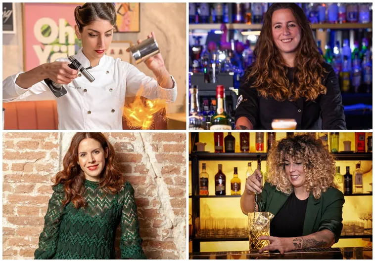 Las 'bartenders' femeninas conquistan la coctelería española