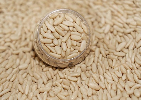 Imagen secundaria 1 - Celestino Muñoz, exgerente de Piñones de Castilla (debajo, a la derecha), ha dedicado toda su vida a este oficio