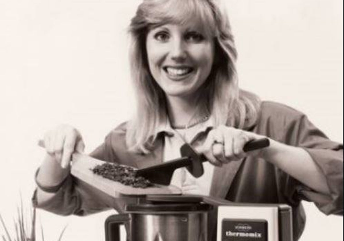 Anuncio de una de las primeras Thermomix que salieron al mercado en los años 80