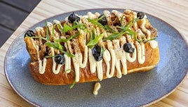 TerZio: cerveza en botella, cocina entrepanes