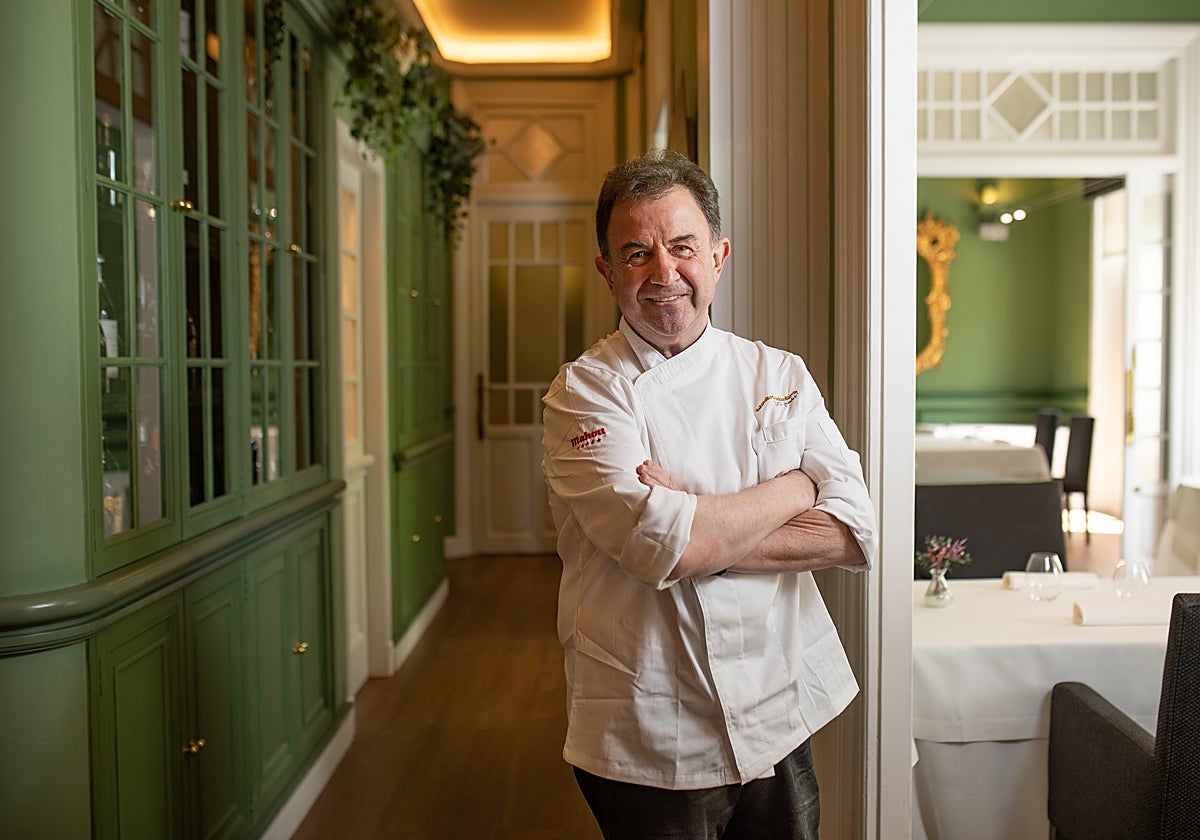 El chef Martín Berasategui