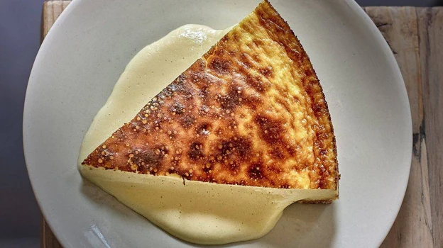 Así se hace la mejor tarta de queso de Burgos de España, receta del  restaurante Cañadío de Madrid