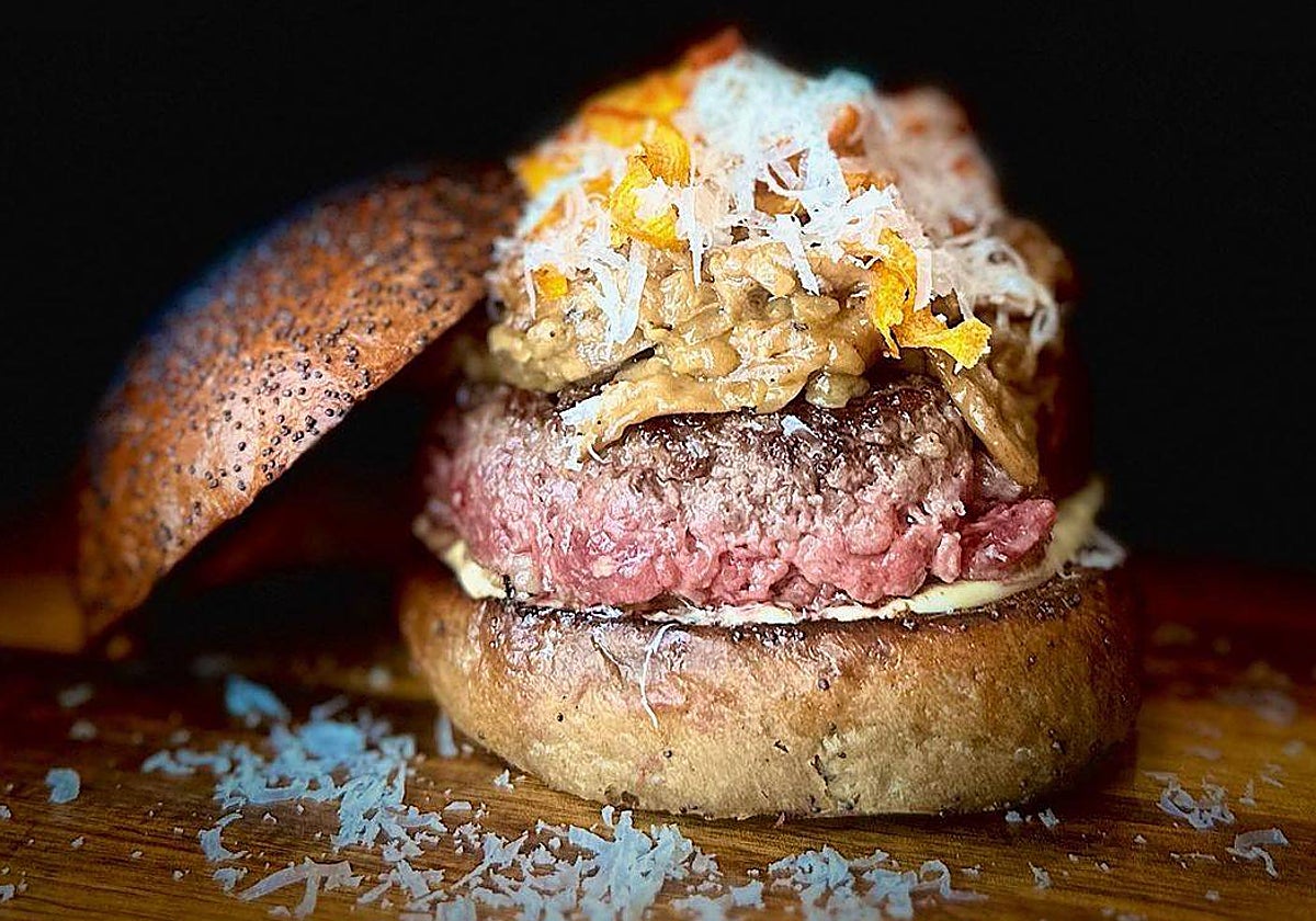 Hamburguesa 'Diane', de La Bistroteca