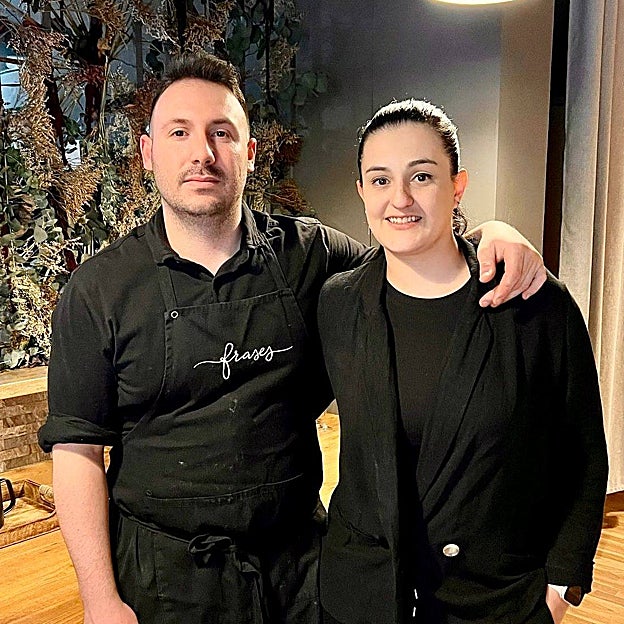 Marco Antonio Iniesta y María Egea, dueños de Frases, en Murcia