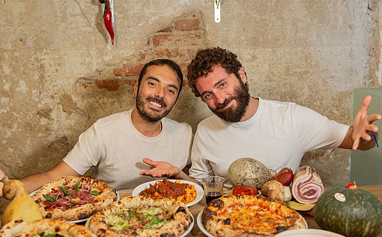 Imagen principal - Los hermanos Figurato, el pappardelle y el antipasti deTrattoria Popolare.