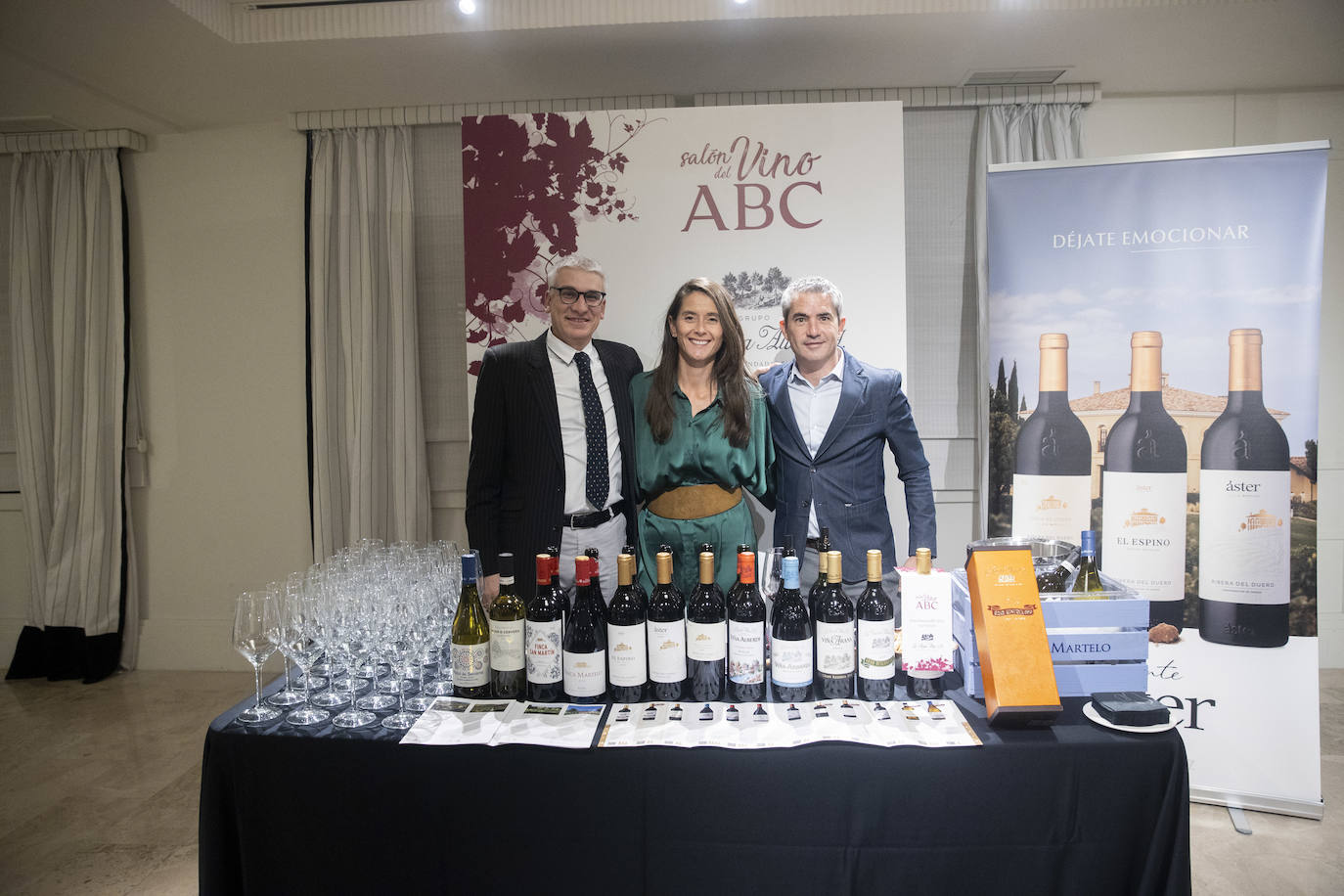 IX Salón del Vino de ABC realizado en el Centro Comercial ABC Serrano, en Madrid, y patrocinado por García Baquero