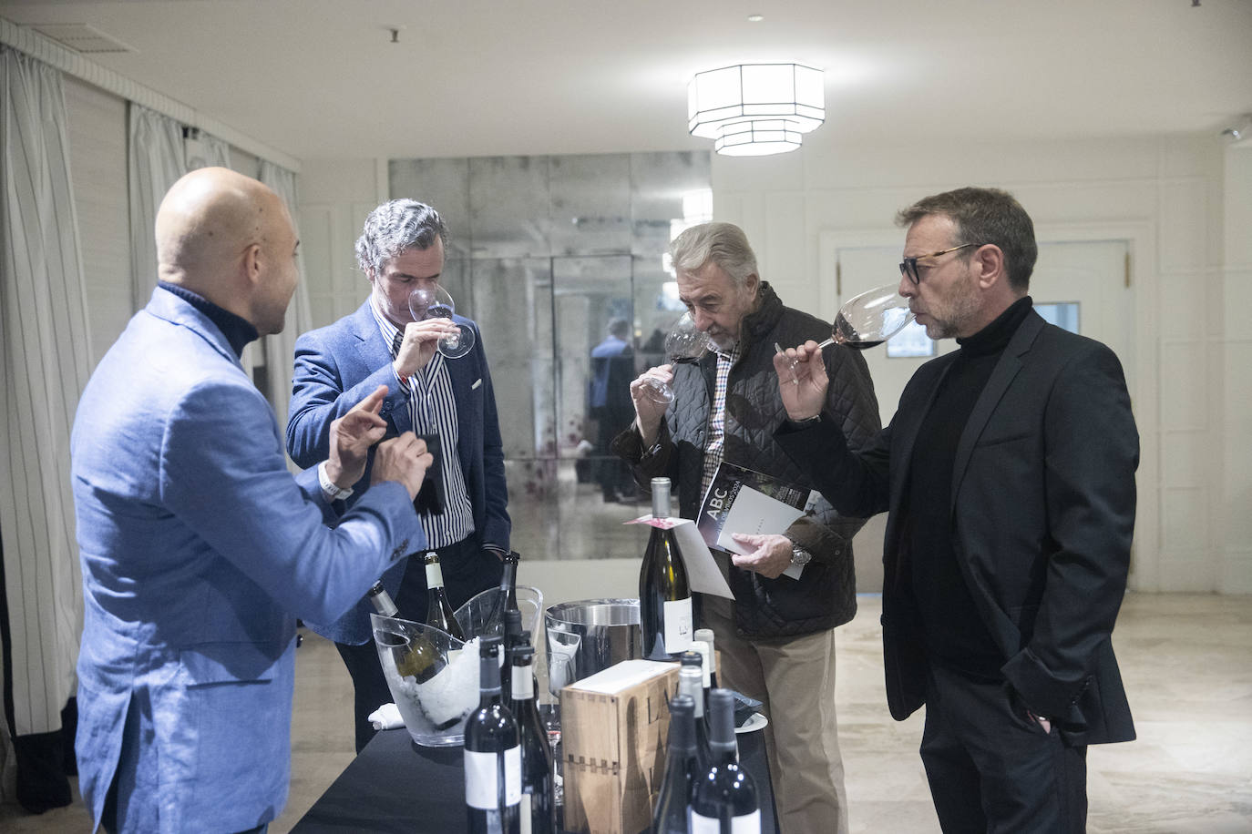 IX Salón del Vino de ABC realizado en el Centro Comercial ABC Serrano, en Madrid, y patrocinado por García Baquero