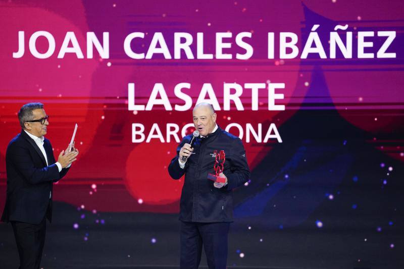 Joan Carles Ibáñez, jefe de sala de Lasarte, tres estrellas Michelin de Barcelona, premio Service 