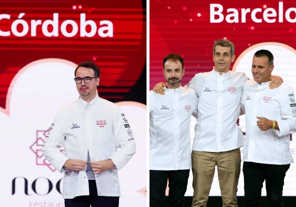 Paco Morales, de Noor, y los chefs de Disfrutar, nuevos tres estrellas en la Guía Michelin España 2024