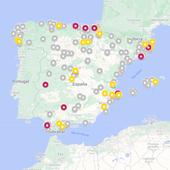 El mapa de todos los restaurantes con estrella Michelin en España en 2024