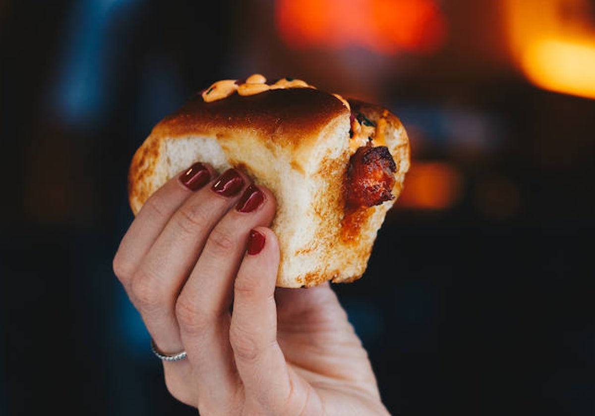 Brioche de chistorra de La Carnaza
