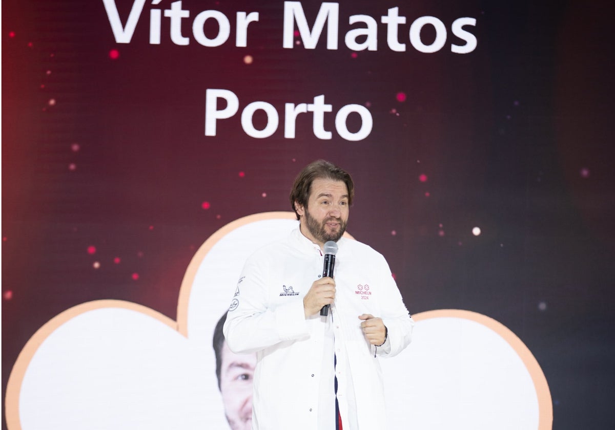 El nuevo dos estrellas Michelin portugués, Vítor Matos, del restaurante Antiqvvm, de Oporto