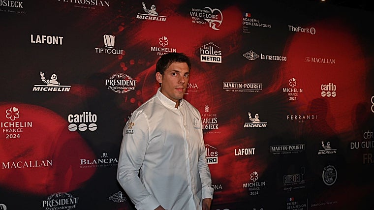 Fabien Ferré, chef de La Table du Castellet que, con 35 años, se ha convertido en el más joven de Francia en lograr el triestrellato