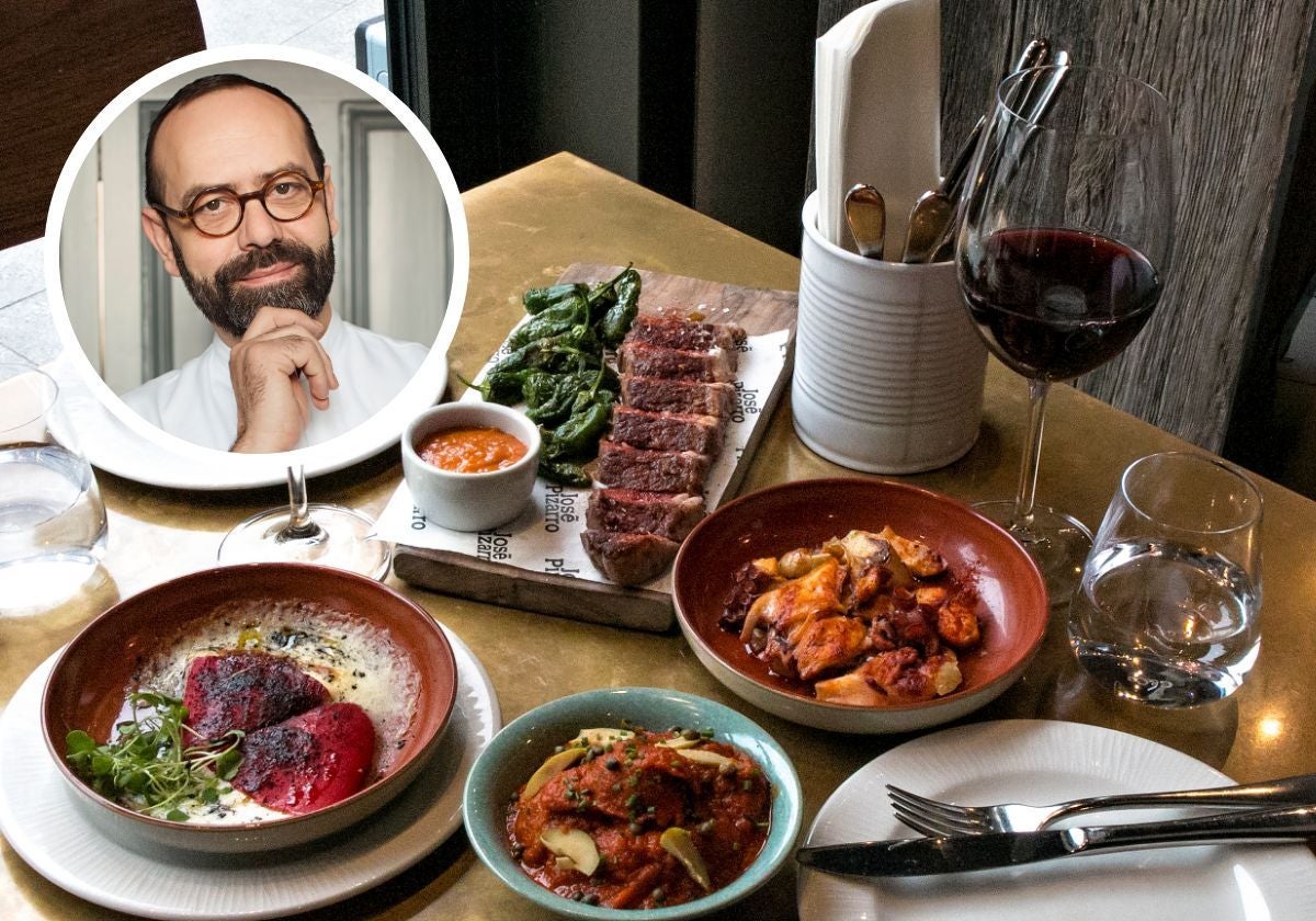 José Pizarro ha conseguido ser una celebridad en Londres gracias a sus tapas y a la cocina tradicional española que sirve en los seis locales con los que cuenta en la capital británica