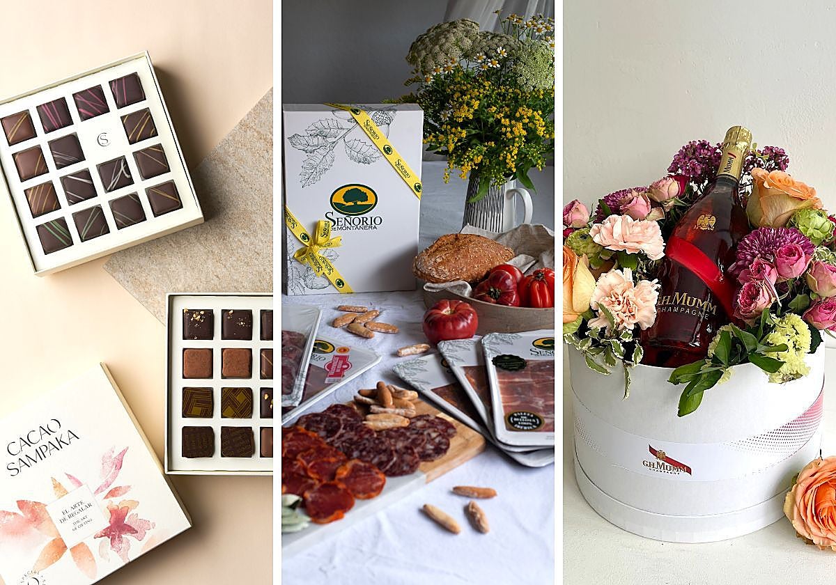 Algunos de los packs especiales que las marcas gourmet han diseñado para el Día de la madre 2024