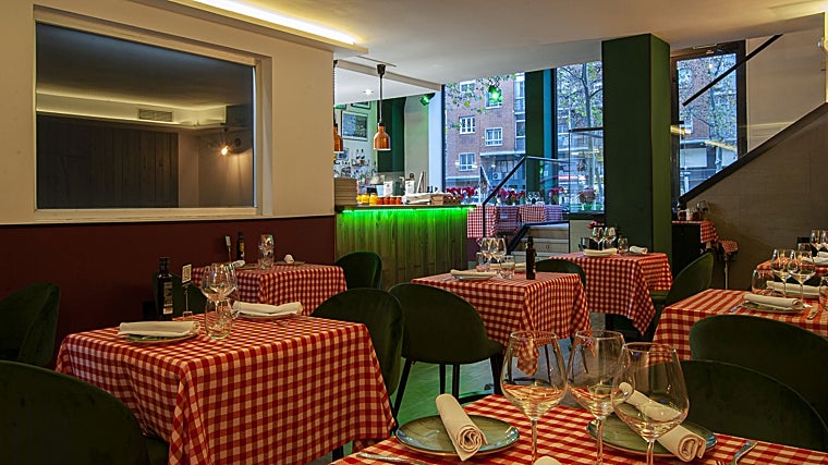 Sala de Totò e Peppino, en la avenida del Mediterráneo de Madrid