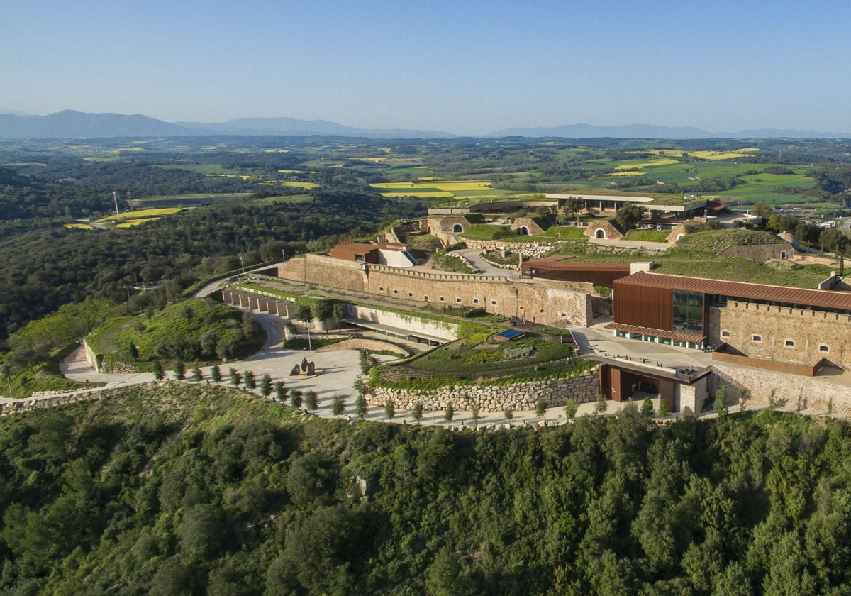 Vista aérea del nuevo complejo gastronómico de los hermanos Roca en Gerona