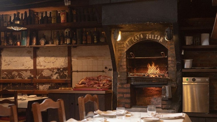 Parrilla de Casa Julián en Tolosa