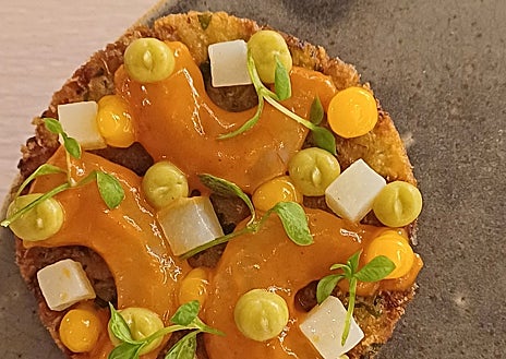 Imagen secundaria 1 - Algunos de los platos del menú degustación de Sol Post