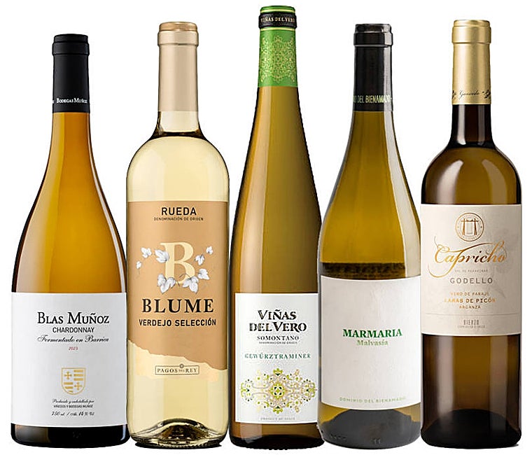 Buenos vinos blancos para disfrutar esta temporada