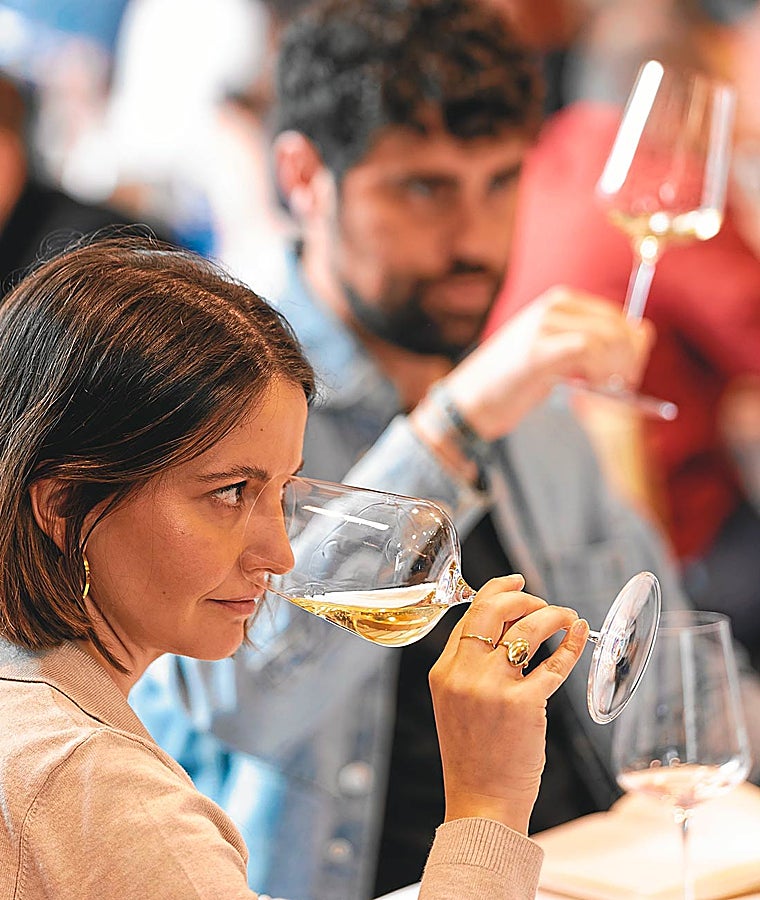 Un momento del Campeonato de España de cata a ciegas por equipos.