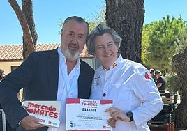 Un cirujano estético presenta sus tomates y gana este concurso hortícola de Madrid