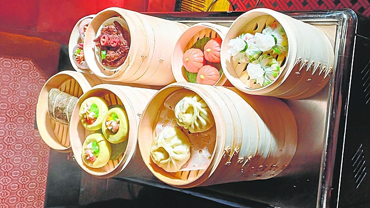 Carrito de Yum Cha en Lelong Asian Club