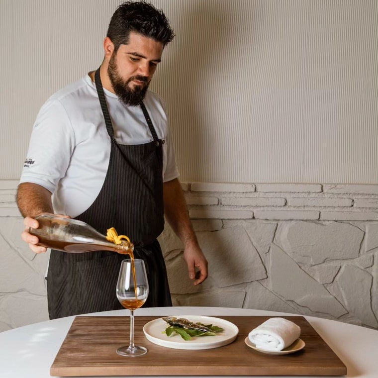 Pedro Aguilera, chef de Mesón Sabor Andaluz (Alcalá del Valle, Cádiz)